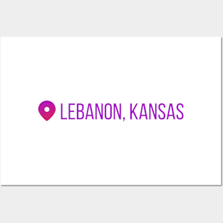 lebanon kansas, men of letters bunker instagram position supernatural Posters and Art